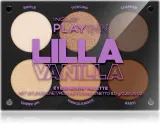 Inglot PlayInn Eyeshadow Palette - Палетка теней для век оттенок Lilla Vanilla, 8 g — фото 1