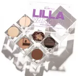 Inglot PlayInn Eyeshadow Palette - Палетка теней для век оттенок Lilla Vanilla, 8 g — фото 3