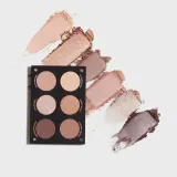 Inglot PlayInn Eyeshadow Palette - Палетка теней для век оттенок Loca Mocca, 7 g — фото 4
