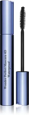 Clarins Wonder Perfect Mascara 4D Waterproof - Водостойкая тушь для подкручивания и разделения ресниц 01 - Perfect Black, 8 мл