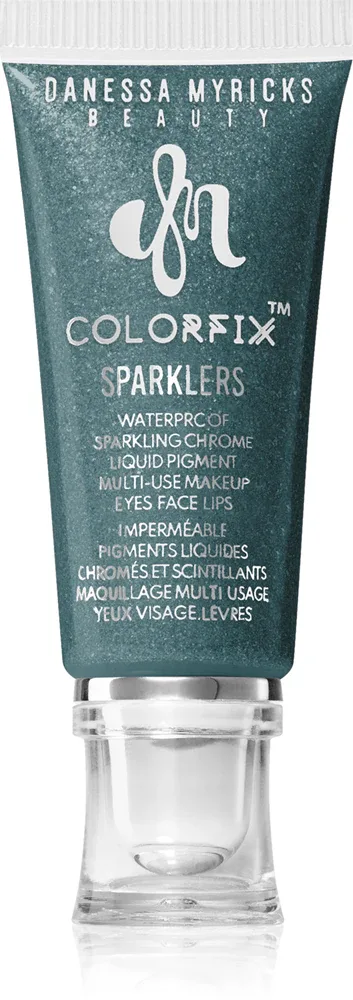 Danessa Myricks Beauty Colorfix Sparklers - Многофункциональная косметика для макияжа глаз, губ и лица оттенок Evergreen, 10 ml