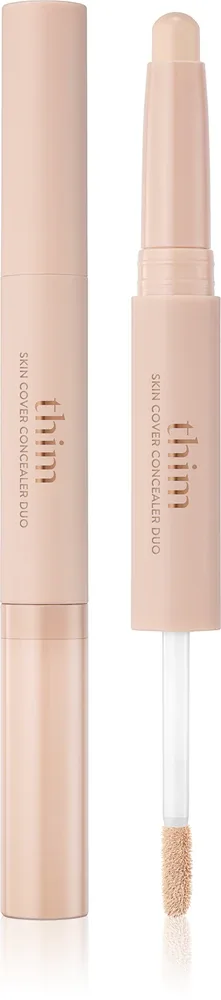 thim Skin Cover Concealer Duo - Двусторонний корректор, скрывающий и уменьшающий несовершенства, 6 г, оттенок 01 Ivory