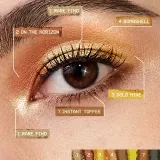 Smashbox Always On Mood Board Eye Shadow Palette - Палетка теней для век, 6 г, оттенок Earthy Vibes — фото 6