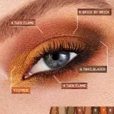 Smashbox Always On Mood Board Eye Shadow Palette - Палетка теней для век оттенок Fiery Vibes, 6 g — фото 6