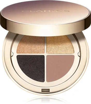 Clarins Ombre 4 Colour Eye Palette - Палетка теней для век для долговременного эффекта оттенок 08 - Amber Gradation, 4 г