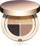 Clarins Ombre 4 Colour Eye Palette - Палетка теней для век для долговременного эффекта оттенок 08 - Amber Gradation, 4 g — фото 1