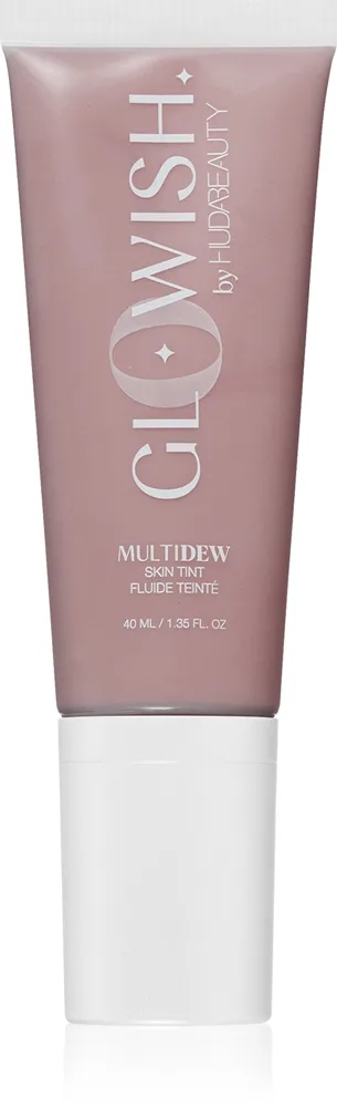 Huda Beauty MultiDew Skin Tint - Розовый крем-тоник с увлажняющим эффектом оттенок Deep, 40 ml