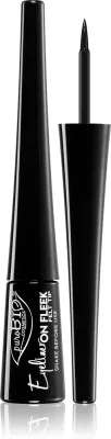 puroBIO Cosmetics On Fleek Felt Tip - Жидкая матовая подводка для глаз, 3 мл
