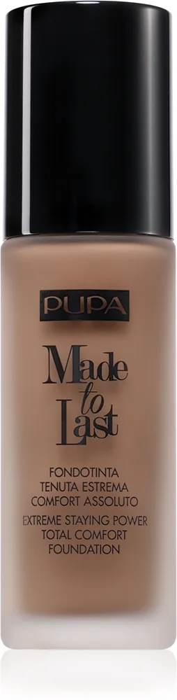 PUPA Milano Made to Last - Долговременное тональное средство в жидкой форме оттенок 060 Golden Beige, 30 ml