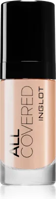Inglot All Covered - Тональная основа: травялый подклад, 30 мл