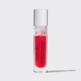 Inglot Juicy Lips Smoothing Lip Oil - Блеск для губ: олейк навильжающий до уст оттенок Wild Strawberry, 4 ml — фото 4