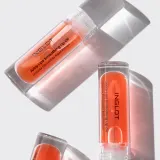 Inglot Juicy Lips Smoothing Lip Oil - Блеск для губ: олейк навильжающий до уст, 4 мл, оттенок Sweet Orange — фото 5
