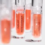 Inglot Juicy Lips Smoothing Lip Oil - Блеск для губ: олейк навильжающий до уст, 4 мл, оттенок Sweet Orange — фото 6