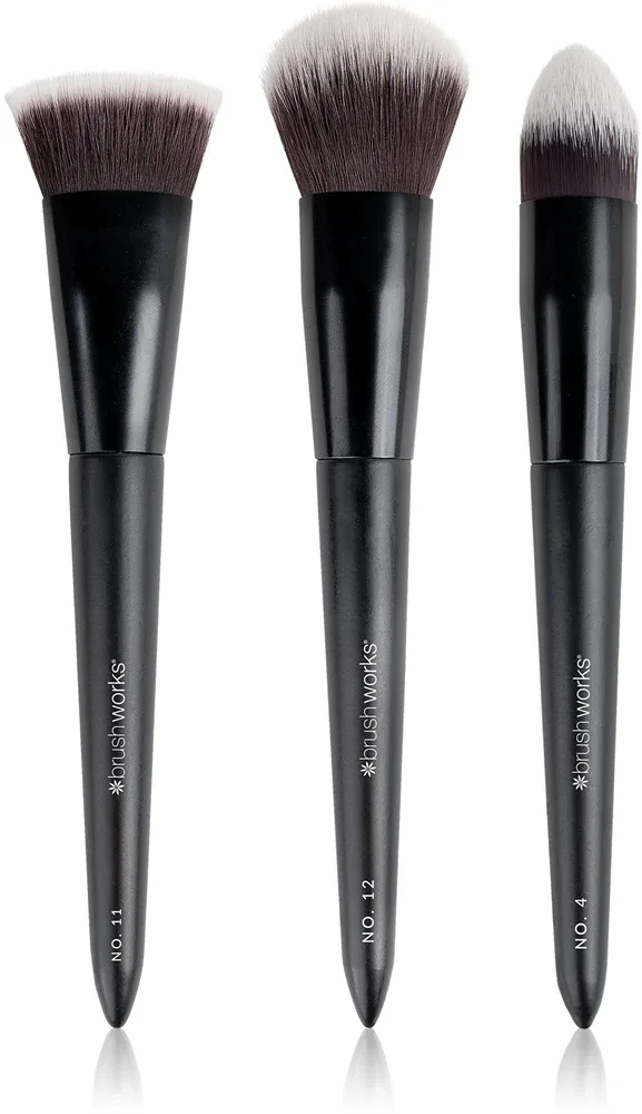 Brushworks Cream Contour and Blush Set - Кисти для макияжа, 0