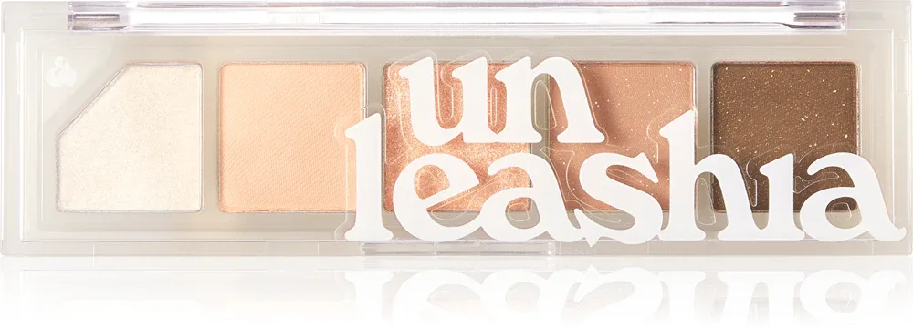 Unleashia Mood Shower Eye Palette - Палетка теней для век: палетка теней для век, 1 шт, оттенок NO.3 Nude Shower