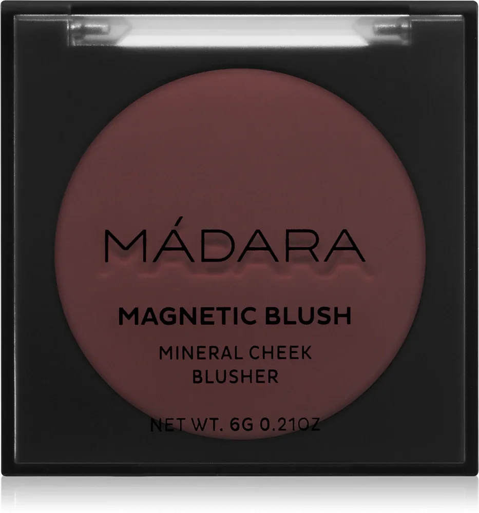 MÁDARA Magnetic Blush - Пудровая румяна, 6 г, оттенок Cold Cheeks