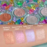 Rude Cosmetics Manga Collection Twinkle Twinkle Highlighter - Пудровый компактный хайлайтер, 4 г, оттенок Kirei-Sama's Playlist — фото 4