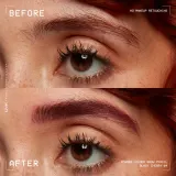 NYX Professional Makeup Powder Louder - Карандаши для бровей с щеточкой оттенок Black Cherry, 1 szt. — фото 3