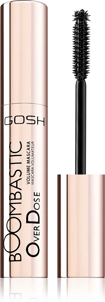 Gosh Boombastic - Тушь для ресниц, добавляющая объем, экстра черная оттенок 001 Extreme Black, 10 ml