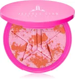 Jeffree Star Cosmetics Skin Frost Blush Highlighter - Розовый хайлатер для скул оттенок Glamorous Heist, 16 g — фото 1