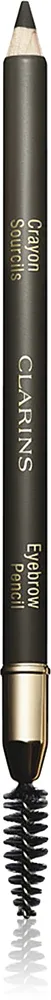 Clarins Eyebrow Crayon Sourcils - Карандаш для бровей с щеточкой оттенок 01 - Dark Brown, 1 g