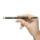Clarins Eyebrow Crayon Sourcils - Карандаш для бровей с щеточкой оттенок 01 - Dark Brown, 1 g — фото 4