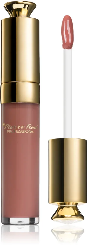 Pierre Rene Cover Gloss - Блеск для губ no.04 Rosy Nude, 8 ml