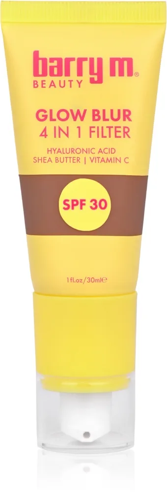 Barry M Glow Blur - Основа для макияжа с SPF 30 оттенок Deep, 30 ml