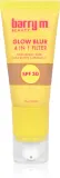 Barry M Glow Blur - Основа для макияжа с SPF 30, 30 мл, оттенок Medium — фото 1