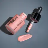 Rodial Blush Drops - Румяна в жидкой форме и блеск для губ, увлажняющий и придающий сияние оттенок Frosted Pink, 15 ml — фото 3
