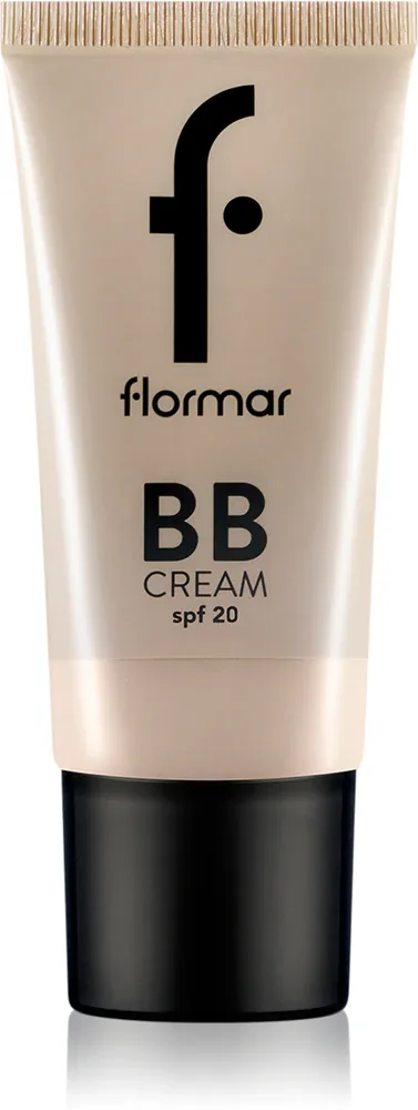 flormar BB Cream - Крем BB с увлажняющим действием SPF 20 оттенок BB01 Fair, 35 ml