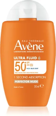 Avene Sun Ultra Fluid Perfector - Легкий тонизирующий флюид SPF 50+, 50 мл