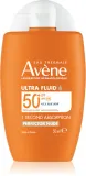 Avene Sun Ultra Fluid Perfector - Легкий тонизирующий флюид SPF 50+, 50 ml — фото 1
