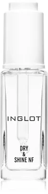 Inglot Dry & Shine NF - Лак для ногтей с ускоренным высыханием и пипеткой, 9 мл
