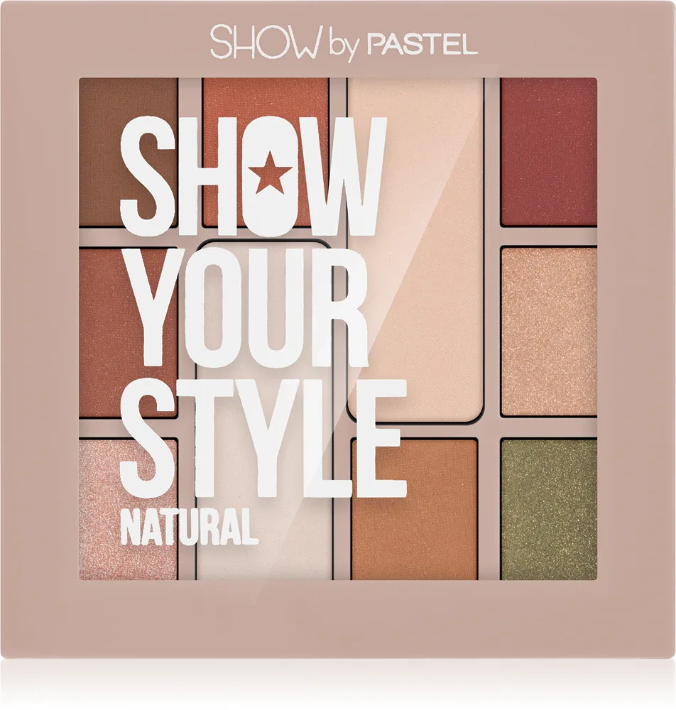 Pastel Show Your Style - Палетка теней для век: палетка теней для век, 17 г, оттенок 464 Natural