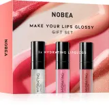 NOBEA Beauty Pleasure NOBEA Make Your Lips Glossy Gift Set - Набор блесков для губ в подарочном исполнении, 3 szt. — фото 2