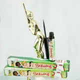 theBalm Schwing Liquid Eyeliner - Подводка для глаз в жидкой форме оттенок Black, 1 ml — фото 3