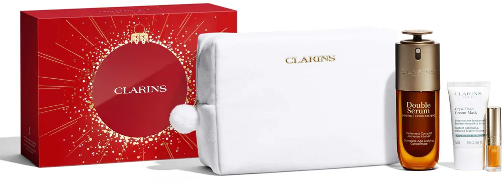 Clarins Double Serum Holiday Season - Подарочный набор для лица, 0