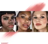Smashbox Halo Sheer To Stay Color Tints - Бальзам для губ: рож в плыни и блисцжик до уст оттенок Sunset, 10 ml — фото 2