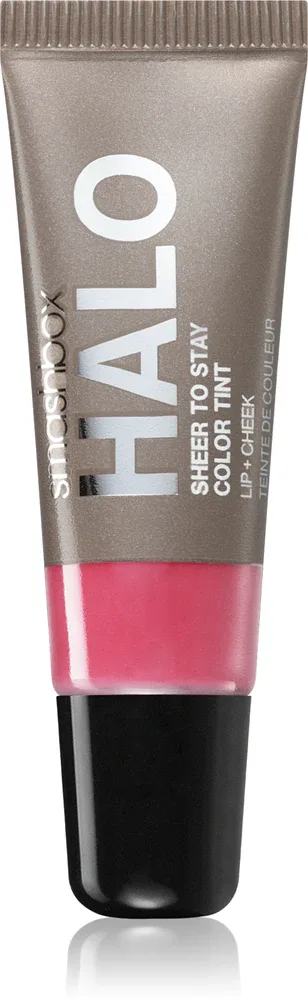 Smashbox Halo Sheer To Stay Color Tints - Бальзам для губ: рож в плыни и блисцжик до уст, 10 мл, оттенок Blush