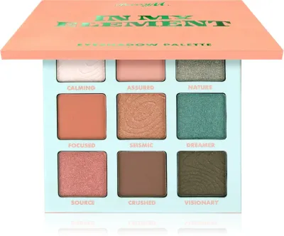 Barry M In My Element - Палетка теней для век: палетка сеней до повек оттенок In My Element, 9 г