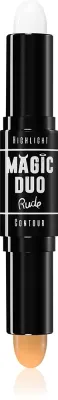 Rude Cosmetics Magic Duo - Двусторонний стик для контуринга, 4 г
