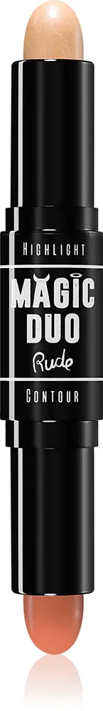 Rude Cosmetics Magic Duo - Двусторонний стик для контуринга, 4 г, оттенок Medium