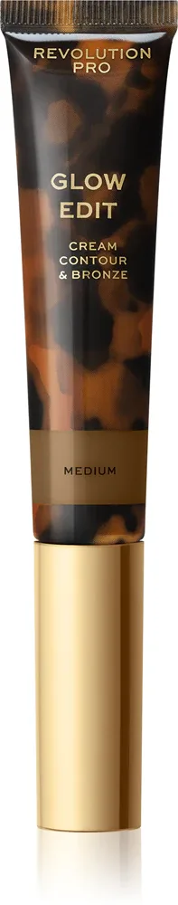 Revolution PRO Glow Edit - Бронзатор в жидкой форме оттенок Medium, 15 ml