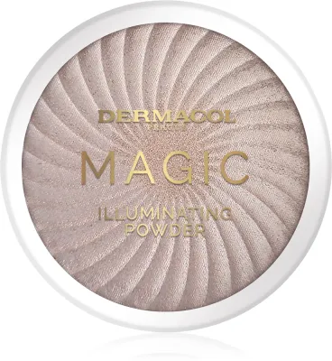 Dermacol Magic - Пудровый компактный хайлайтер Rose Gold, 8 г