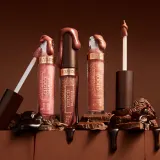 Eveline Cosmetics Choco Glamour - Увлажняющая блестящая помада оттенок 01 Ruby Chocolate, 4 ml — фото 2