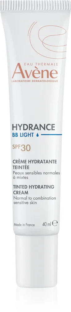 Avene Hydrance BB Light Tinted Hydrating Emulsion - Тонизирующая эмульсия с увлажняющим действием SPF 30, 40 ml