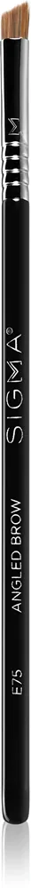 Sigma Beauty Brow E75 Angled Brow Brush - Косметическая кисть для бровей, 1 szt.