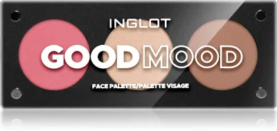 Inglot Face Palette - Румяна, бронзатор и румяна, 7 г
