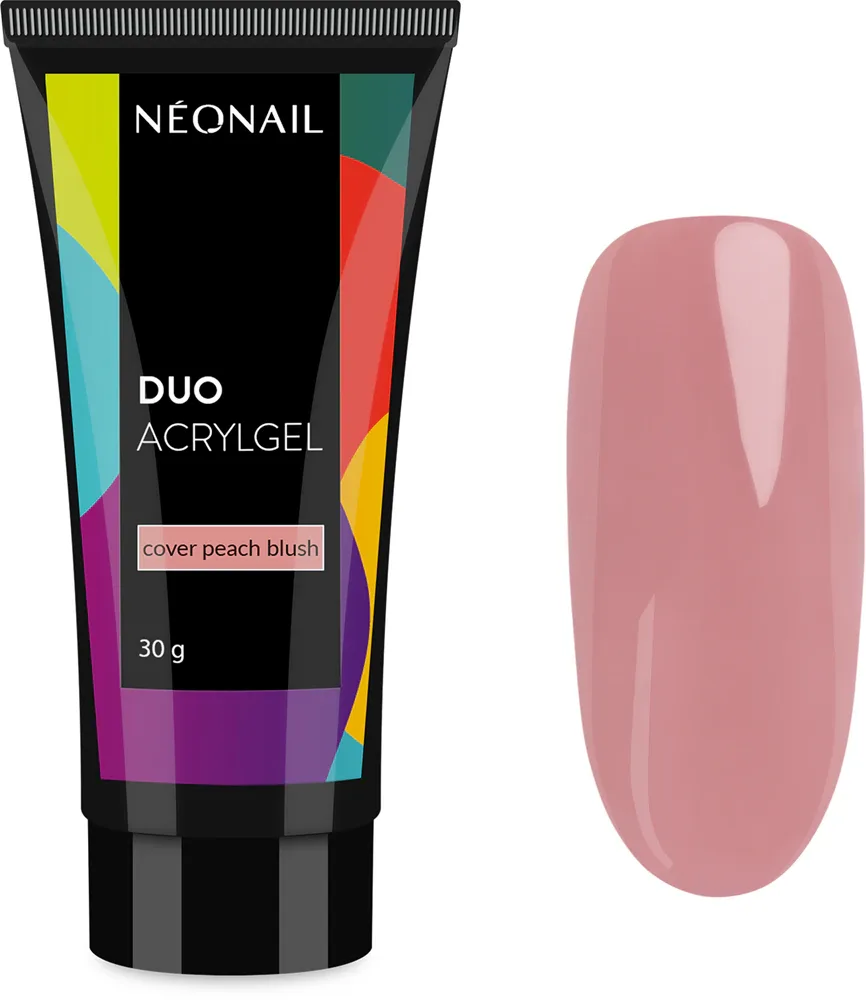 NEONAIL Duo Acrylgel Cover Peach Blush - Гель для гелевых и акриловых ногтей, 30 g